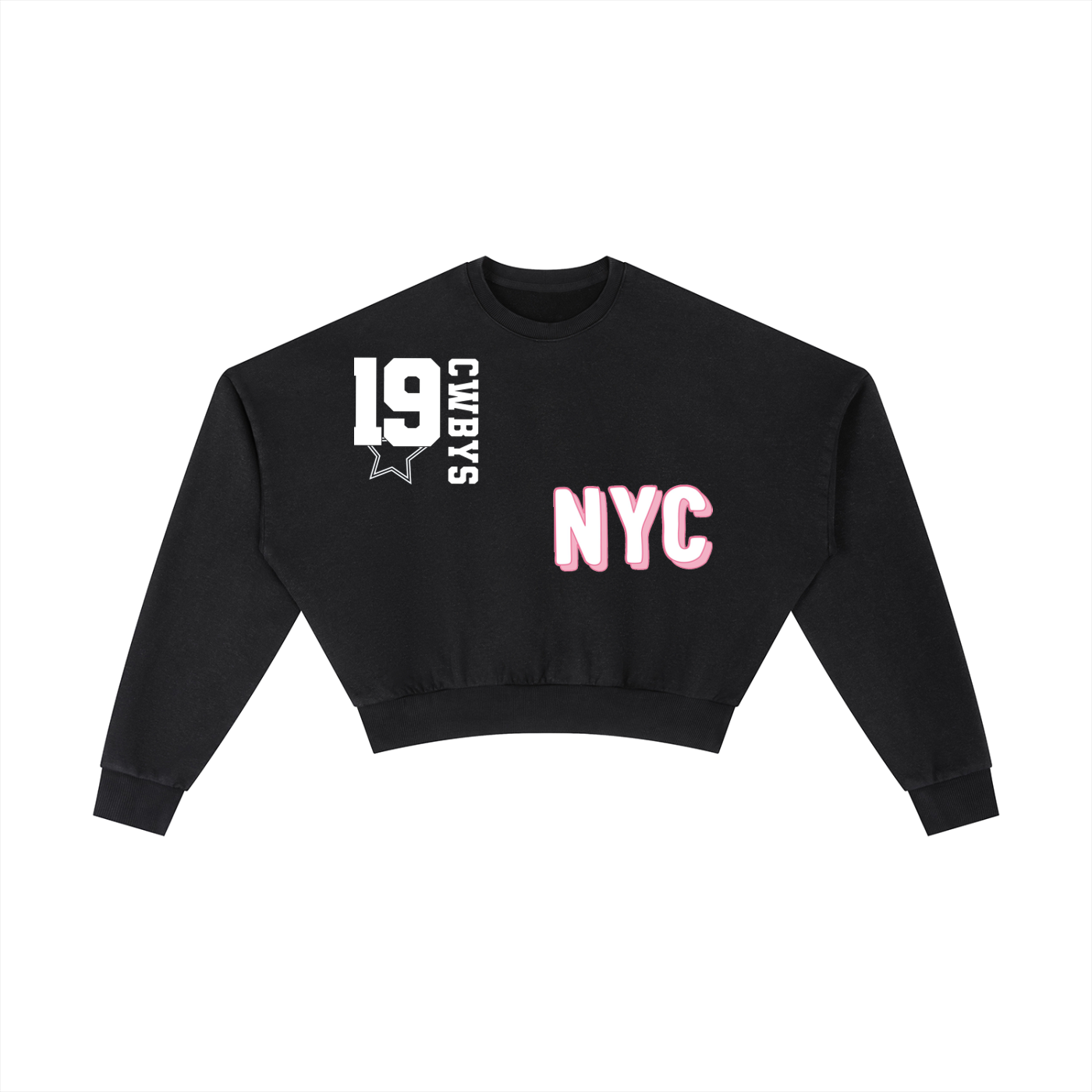 Vintage Washed Cropped Sweatshirt