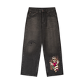 Vintage Wash Heavyweight Denim Jeans